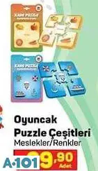 OYUNCAK PUZZLE ÇEŞİTLERİ